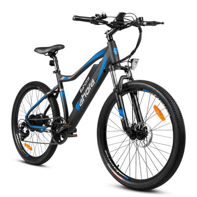 eAhora XC100 Entry Level Electric Bike Black-Blue