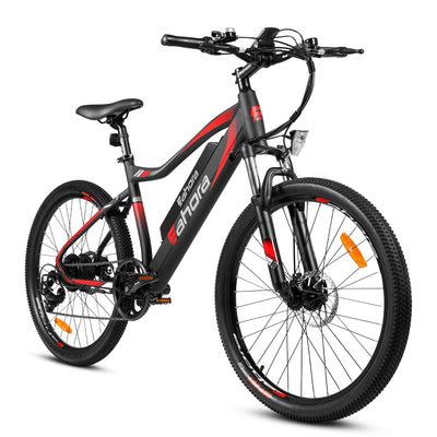 eAhora XC100 Entry Level Electric Bike Black-Red