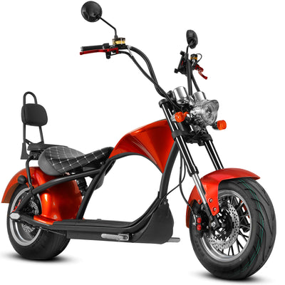 Uniebike M1 Two Seat 2000W fat tire scooter chopper manufacturer