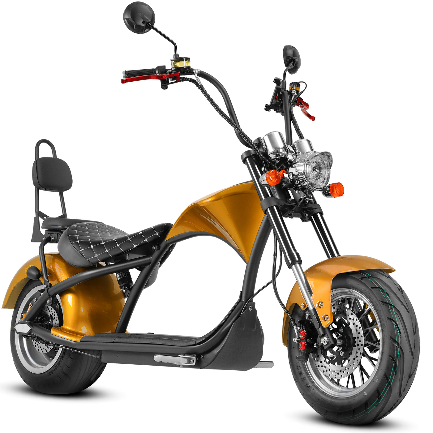Uniebike M1 Two Seat 2000W fat tire scooter chopper manufacturer
