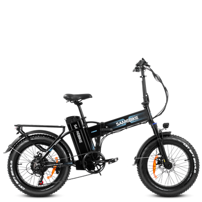 SAMEBIKE LOTDM200 1440Wh Two Batteries Folding Electric Bike Black